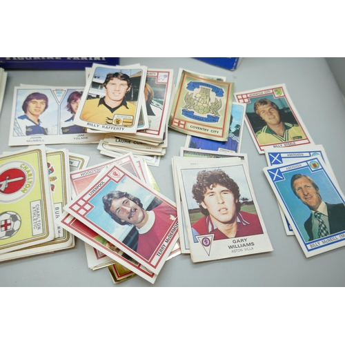 2179 - A collection of over 500 Panini Football stickers, Football 78, 79 and 80, with a Football 79 retail... 