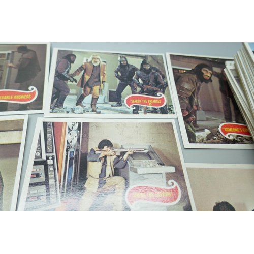 2181 - Approximately 120 Apjac Planet of the Apes collectors cards