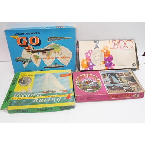 2250 - Collection of boxed games including Star Trek, Cooks Tours, Waddington's Go, Skirrid Shapes Game, Oc... 