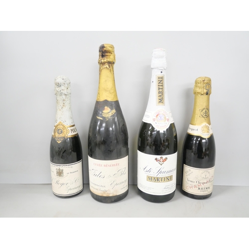 2270 - Four bottles of alcohol including Jules & Fils Cuvee Reservee Champagne **PLEASE NOTE THIS LOT IS NO... 