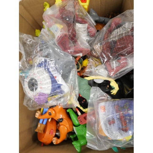 2293 - A box of assorted McDonald's toys, some still sealed