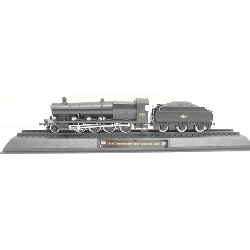 2332 - Model rail display locomotives and other Hornby model rail including OO gauge R2882 S&DJR Class 3F, ... 