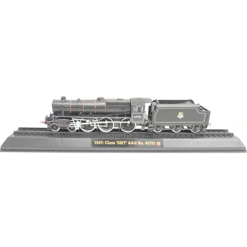 2332 - Model rail display locomotives and other Hornby model rail including OO gauge R2882 S&DJR Class 3F, ... 