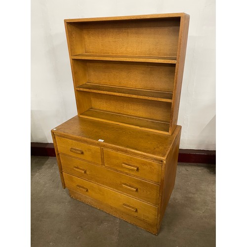 307 - An early 20th Century oak dresser