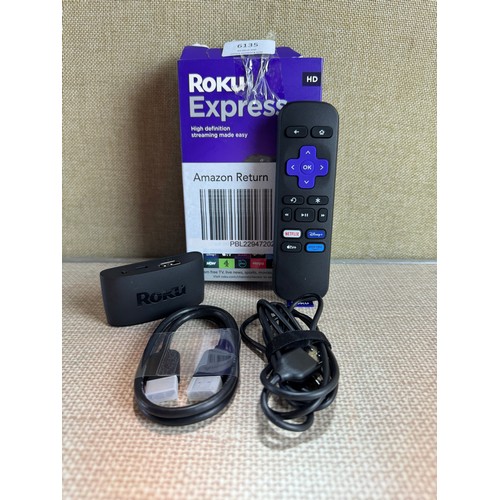 6088 - Roku Express HD Wi-Fi streaming device *This lot is subject to VAT