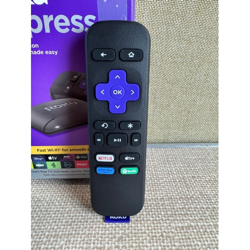 6090 - Roku Express HD Wi-Fi streaming device *This lot is subject to VAT