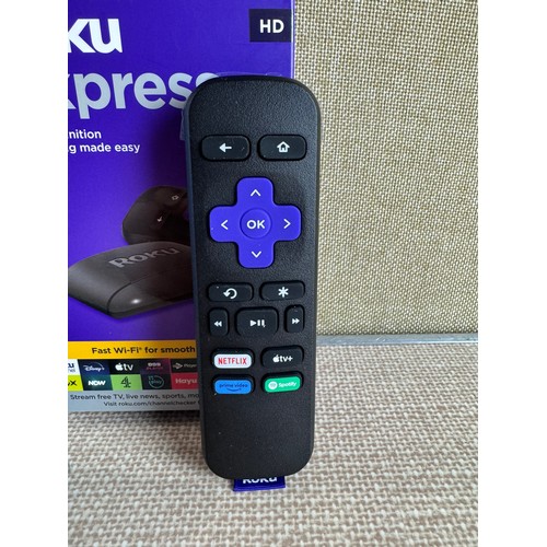 6091 - Roku Express HD Wi-Fi streaming device *This lot is subject to VAT