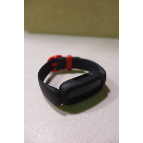 6118 - Fitbit Ace 3 activity tracker for kids with black and red wristband *This lot is subject to VAT