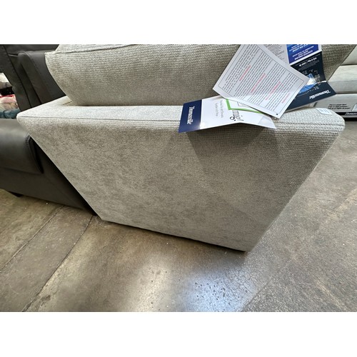 3223 - Rockford fabric modular electric reclining sofa with ottoman, original RRP £1499.99 + VAT (4226-41) ... 