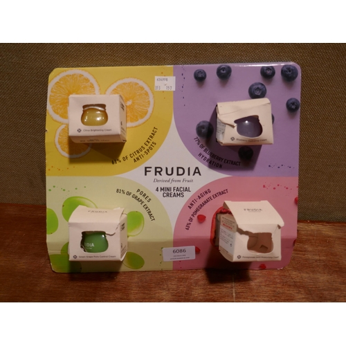 6086 - Frudia mini face creams (missing item)  (353-157) *This lot is subject to VAT