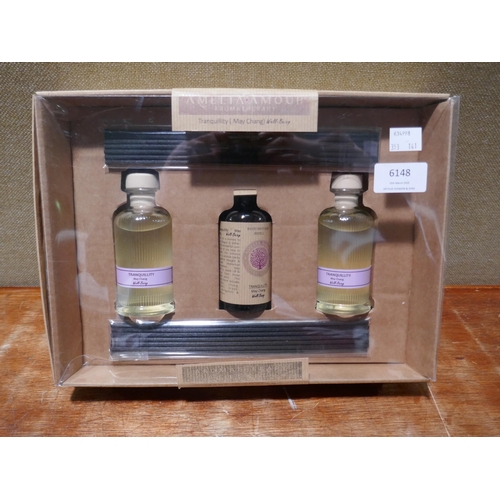 6148 - Spirit diffuser natural gift set  (353-141) *This lot is subject to VAT