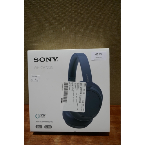 6153 - Sony wireless headphones  (353-158) *This lot is subject to VAT