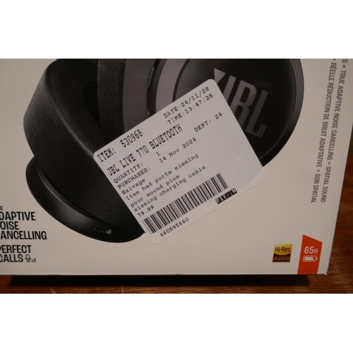 6154 - JBL Live 770 bluetooth headphones (353-165) *This lot is subject to VAT