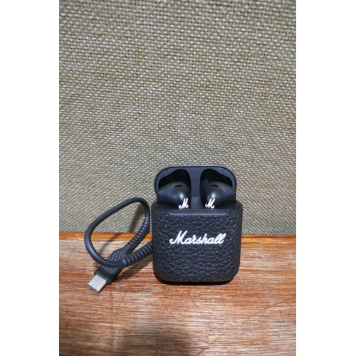 6164 - Marshall Minor III wireless earbuds (354-610) *This lot is subject to VAT