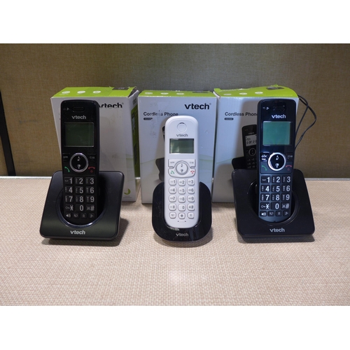 6016 - Vtech cordless phone, model no: ES2000, VTech white handset cordless phone system, model no: cs1501 ... 