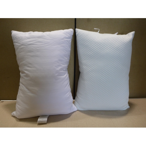 6023 - Two Hotel Grand down pillows (354-781) *This lot is subject to VAT