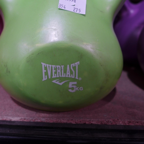 6209 - Large quantity of Everlast kettle bells   (354-273-276) *This lot is subject to VAT