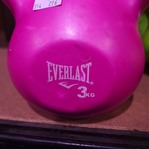 6209 - Large quantity of Everlast kettle bells   (354-273-276) *This lot is subject to VAT