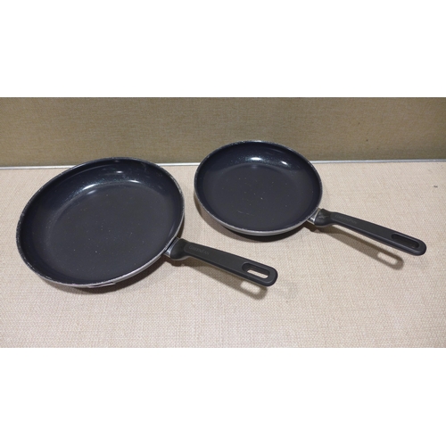 6240 - Two Greenpan frying pans (353-236) *This lot is subject to VAT