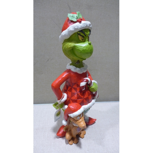 6250 - The Grinch with Max christmas ornament (damaged)  (353-246) *This lot is subject to VAT