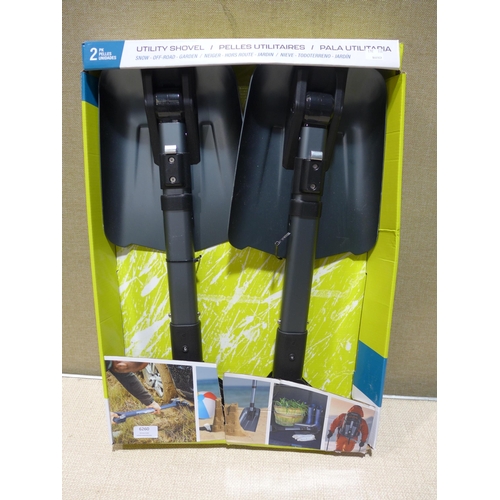 6260 - Birdrock 2 pack emergency shovels  (353-243) *This lot is subject to VAT