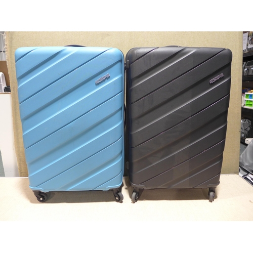 6263 - Two American Tourister Jetdriver large hardside suitcases (353-380,381) *This lot is subject to VAT