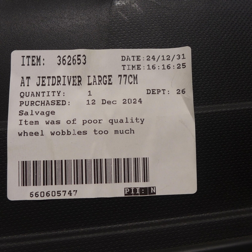 6263 - Two American Tourister Jetdriver large hardside suitcases (353-380,381) *This lot is subject to VAT