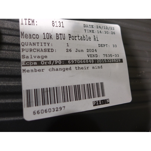 6283 - Meaco aircon Unit 10K, original RRP £299.99 + VAT (353-209) *This lot is subject to VAT