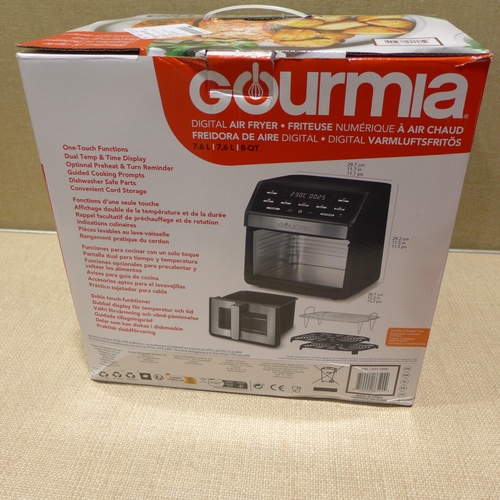 6292 - Gourmia air fryer window   (354-489) *This lot is subject to VAT