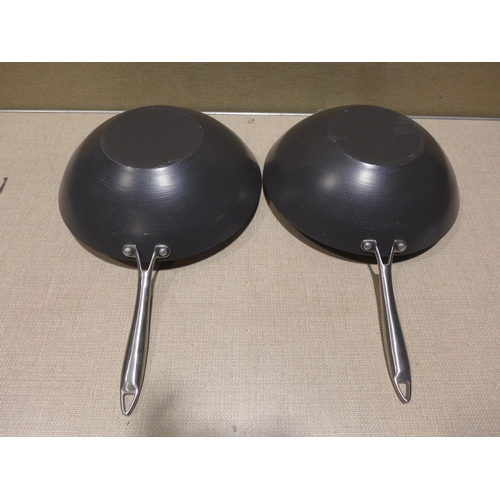 6293 - Two Nordic Ware woks     (354-541,542) *This lot is subject to VAT