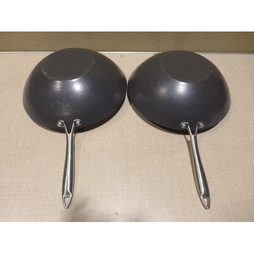 6295 - Two Nordic Ware woks     (354-537,538) *This lot is subject to VAT