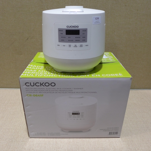 6298 - Cuckoo rice cooker, original RRP £99.99 + VAT (354-624) *This lot is subject to VAT