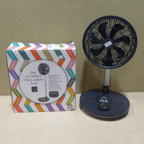 6316 - NSA folding stand fan  (354-293) *This lot is subject to VAT