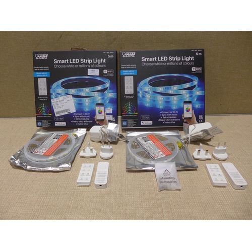 6319 - Two Feit smart LED strip lights (354-437,438) *This lot is subject to VAT