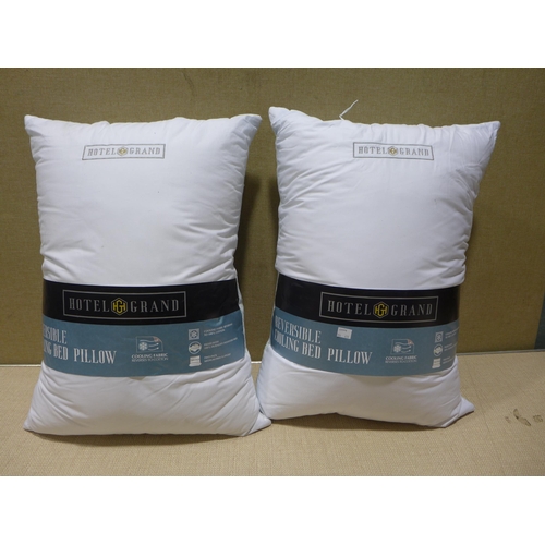 6321 - Two Hotel grand summer/winter pillows   (354-470) *This lot is subject to VAT