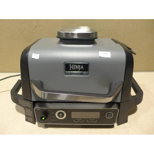 6326 - Ninja woodfire bbq grill, original RRP £284.99 + VAT (354-481) *This lot is subject to VAT