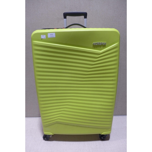 6331 - Two American Tourister jetdriver large hardside suitcases (354-283,698) *This lot is subject to VAT