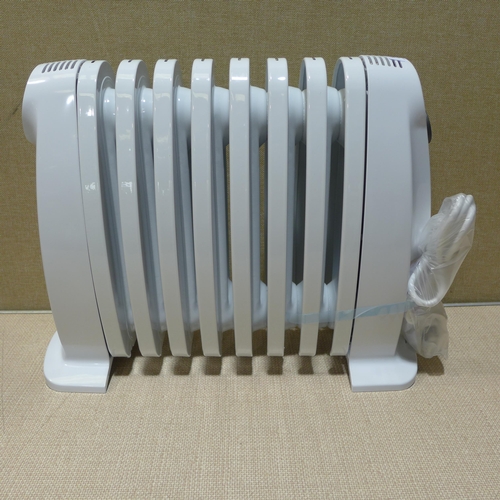 6339 - Delonghi oil filled small radiator (354-725) *This lot is subject to VAT