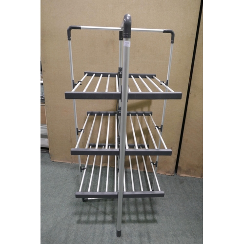 6343 - Black & Decker heated tower airer, original RRP £99.99 + VAT (354-626) *This lot is subject to VAT