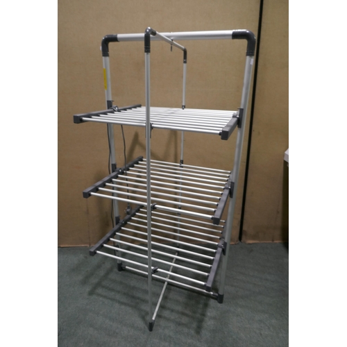 6343 - Black & Decker heated tower airer, original RRP £99.99 + VAT (354-626) *This lot is subject to VAT