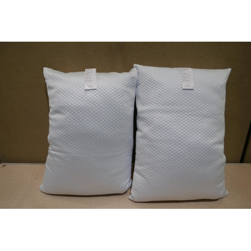 6385 - Two Hotel grand summer/winter pillows    (354-418) *This lot is subject to VAT