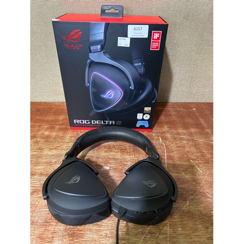 6157 - Asus Rog Delta S wired headset, original RRP £99.99 + VAT (353-234) *This lot is subject to VAT