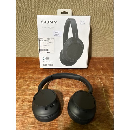 6160 - Sony wireless headphones   (354-603) *This lot is subject to VAT