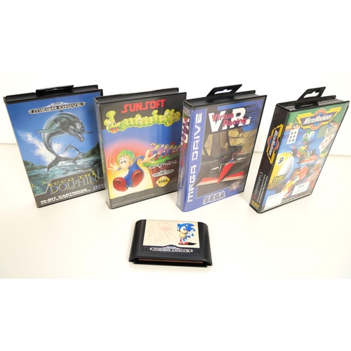 8038 - A quantity of complete in box Sega Mega Drive games including Ecco The Dolphin, Lemmings, Virtua Rac... 