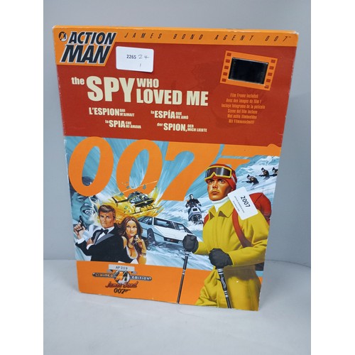 2007 - A limited edition James Bond Agent 007 The Spy Who Loved Me Action Man figure, boxed