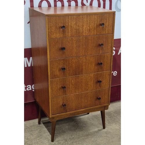 14 - An Avalon teak chest of drawers