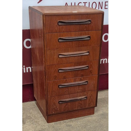 26 - A G-Plan Fresco teak chest of drawers