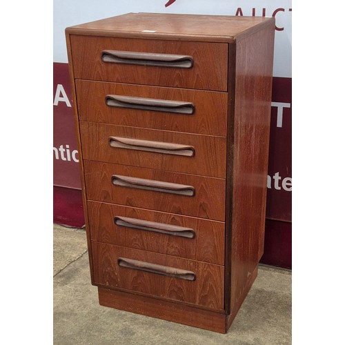 26 - A G-Plan Fresco teak chest of drawers