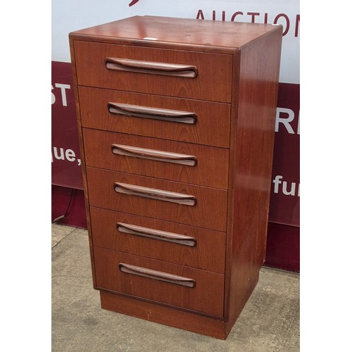 25 - A G-Plan Fresco teak chest of drawers