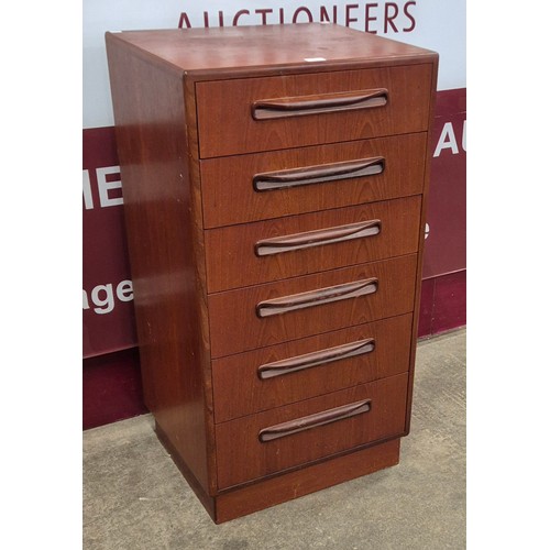 25 - A G-Plan Fresco teak chest of drawers